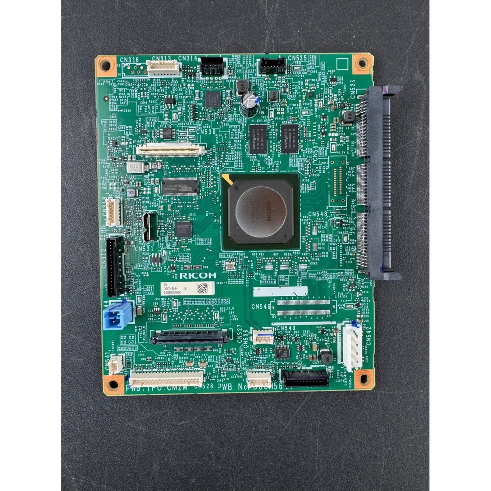 Ricoh IPU:CM2M Image Processing Unit Board DOCH5654 2401003990‎ Green PCB